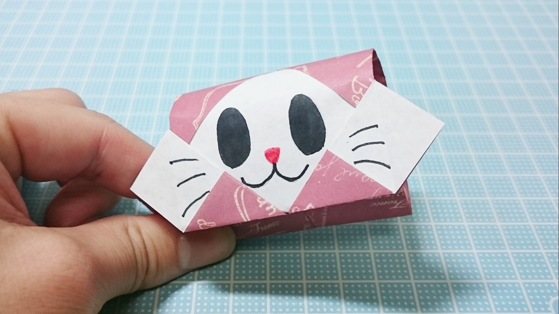 Origami cat