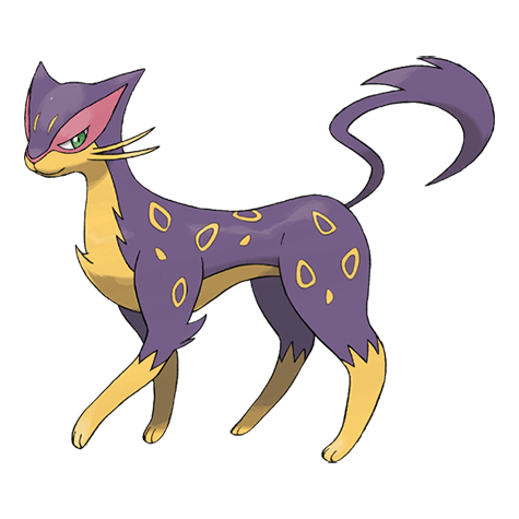 Liepard - Purple Cat Pokemon