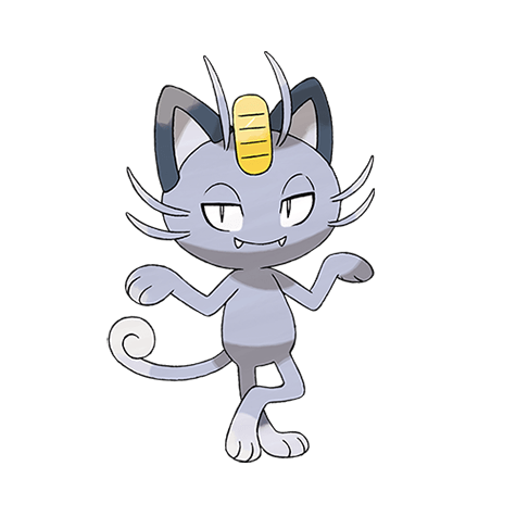 Alolan Meowth - Cat Pokemon