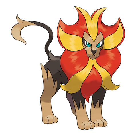 Pyroar Male - Cat Pokemon