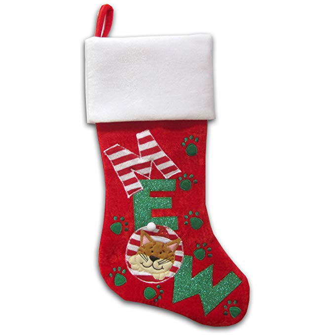 Cheap Chic Meow Cat Stocking